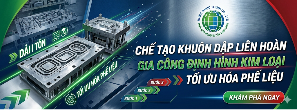 Khuôn Dập Liên Hoàn (Progressive Die)