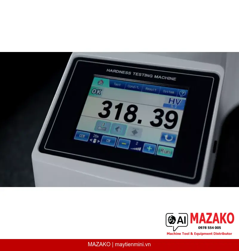 Máy Đo Độ Cứng Mitutoyo HM-210 Thủ Công (Không Kèm Dây Nguồn) – 810-401-13