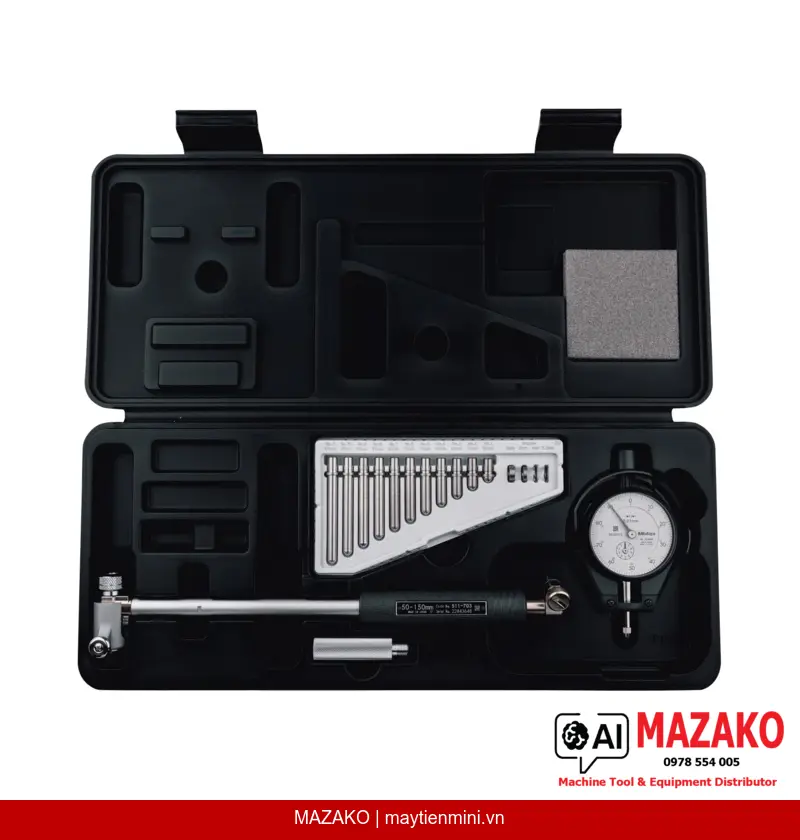 Đồng Hồ Đo Lỗ 2 Điểm Mitutoyo 511-713-20 (50–150 mm)
