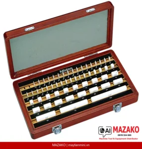 Bộ Căn Mẫu Ceramic Cấp 1 Mitutoyo 516-355-10 (56 Block, Metric, Chứng Chỉ ISO)