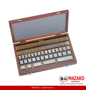 Bộ Căn Mẫu Mitutoyo 516-441-16 Hệ Mét 103 Khối Cấp Chính Xác 00 Chứng Chỉ ASME
