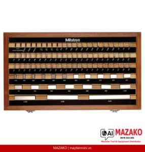 Bộ Căn Mẫu Inch Mitutoyo 516-904-11 – 81 Khối, Cấp 2, Thép, Kèm Chứng Chỉ BS