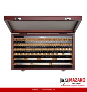 Bộ Căn Mẫu Mitutoyo 516-970-10 – 88 Khối, Cấp Chính Xác 0, Hệ Mét, Thép Đặc Biệt
