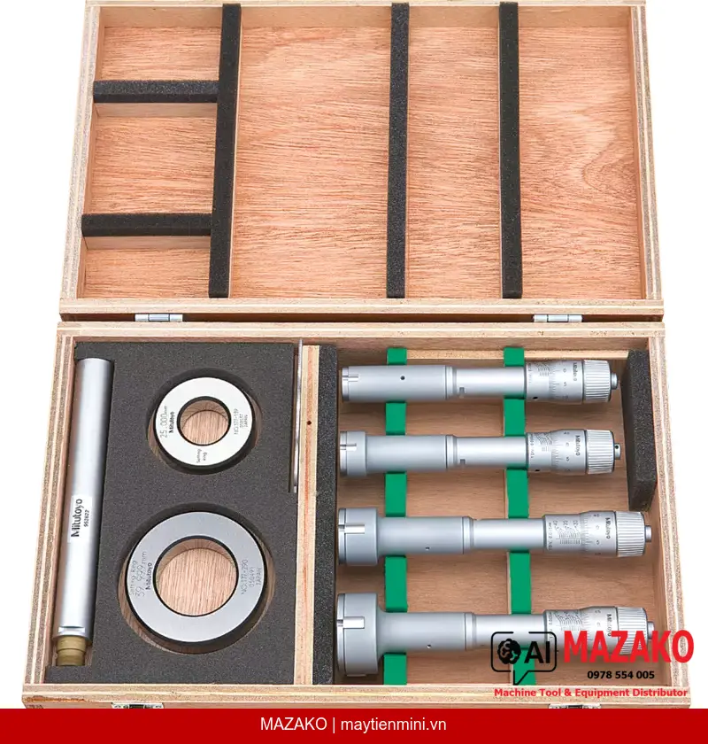 Bộ Panme Đo Trong 3 Điểm Holtest Mitutoyo 368-992 (20-50 mm)