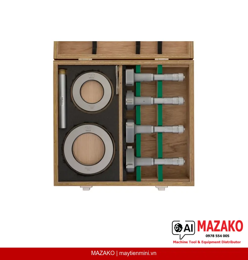 Bộ Panme Đo Trong 3 Điểm Holtest Mitutoyo 368-997 (2–4\