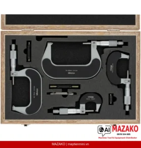 Bộ Panme Đo Ngoài Mitutoyo 102-911-40 (4 cái, 0-100 mm)