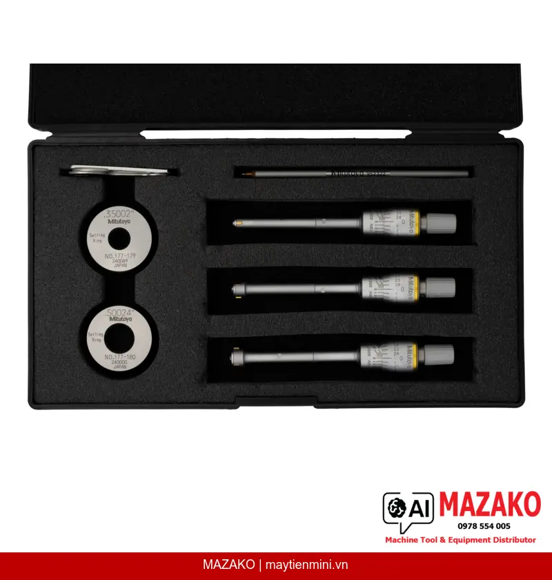Bộ Panme Đo Trong 3 Điểm Holtest Mitutoyo 368-916