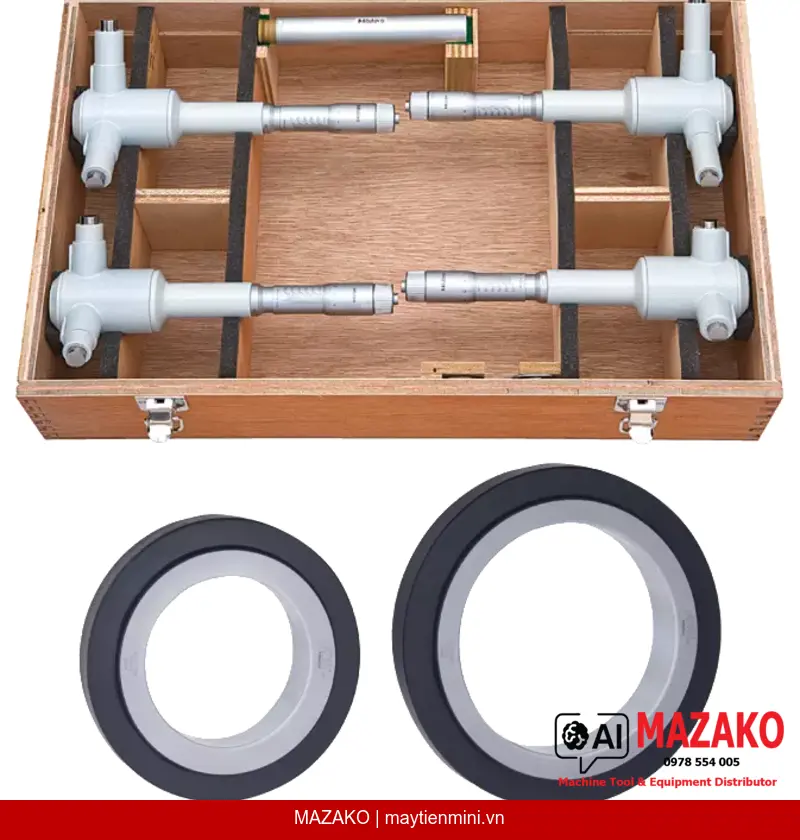 Bộ Panme Đo Trong 3 Điểm Mitutoyo 368-994 (100-200mm)