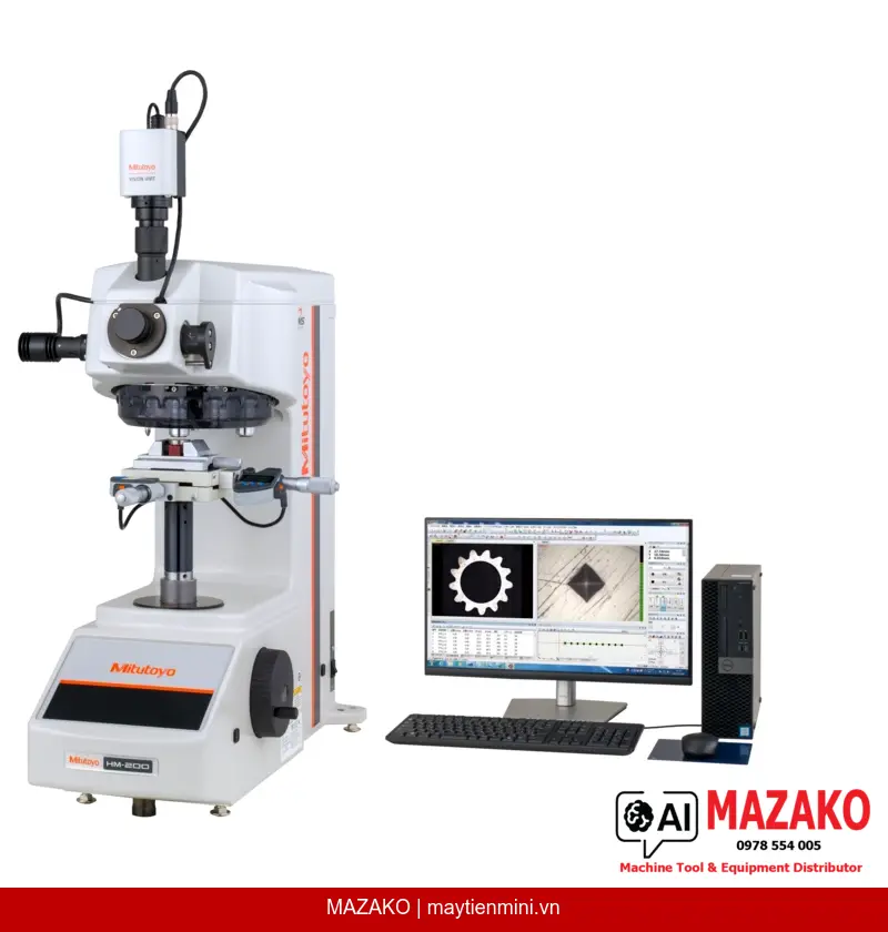 Máy Đo Độ Cứng Mitutoyo HM-220 B-type 810-409-11-BSET1 (Bộ 1 Trục Đầu Đo)