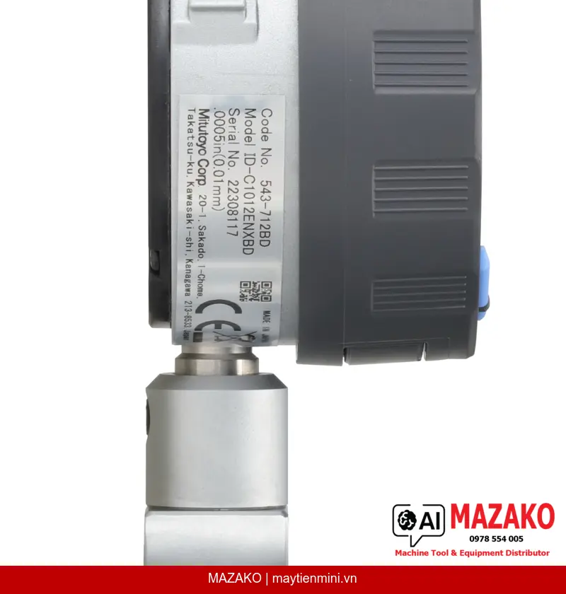 Panme Đo Sâu Kỹ Thuật Số ABSOLUTE Mitutoyo 547-217A, Phạm Vi 0–8\