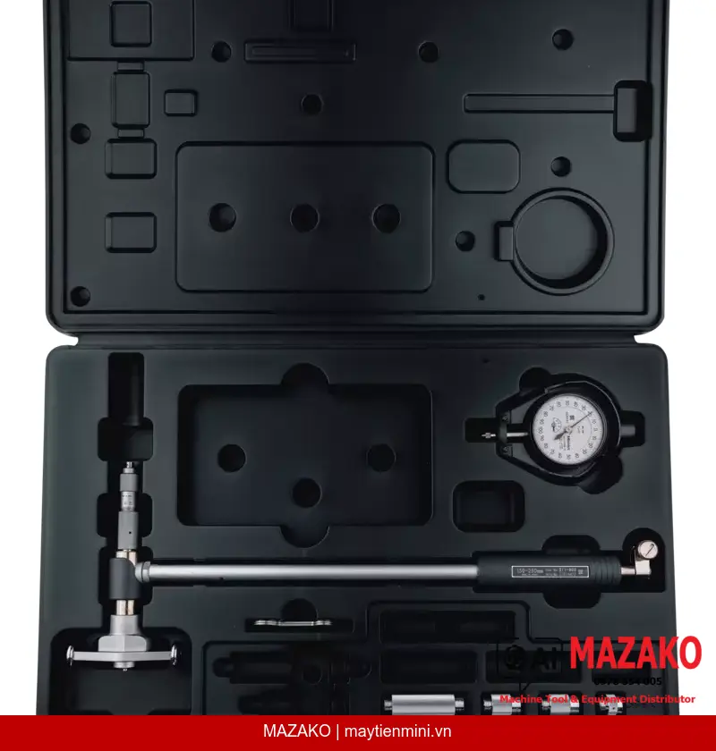 Đồng Hồ Đo Lỗ 2 Điểm Mitutoyo 511-825-20 Phạm Vi 150–250 mm