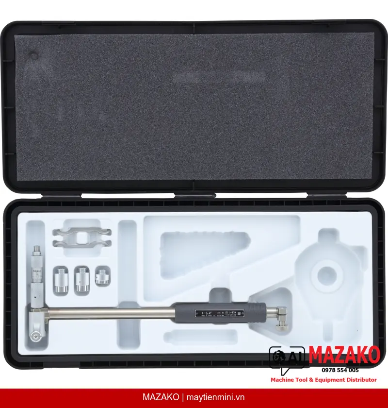 Panme Đo Trong 2 Điểm Tiếp Xúc Mitutoyo 511-834 (4–6,4 inch)