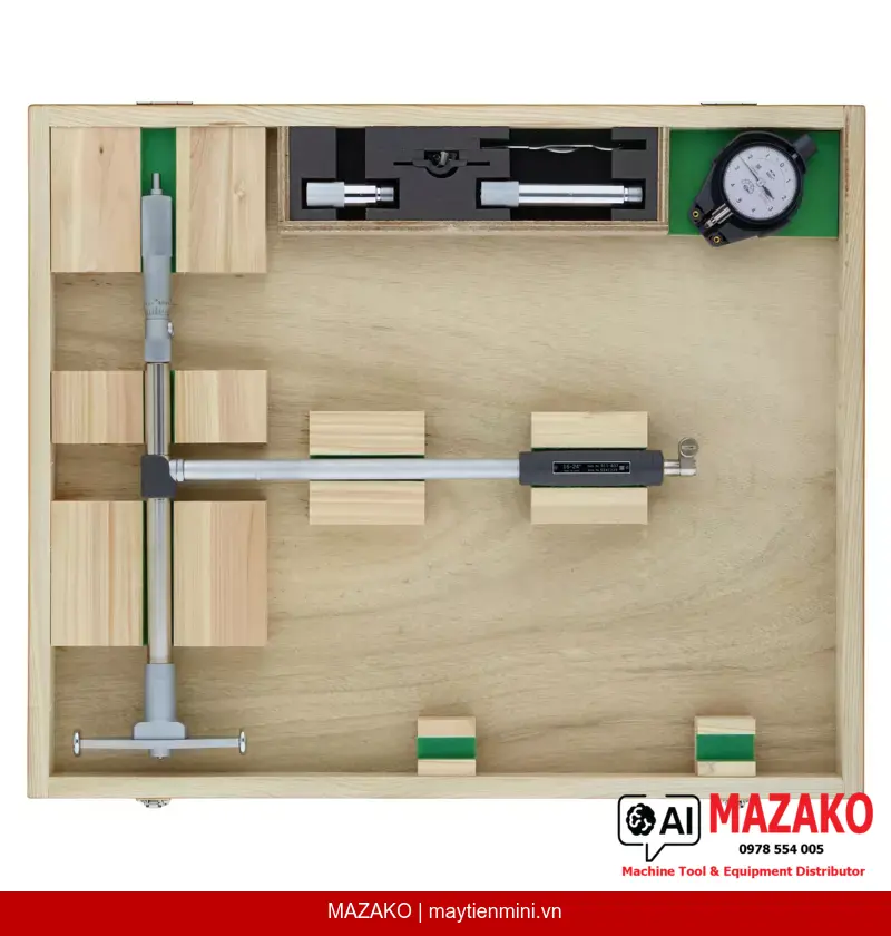 Đồng Hồ Đo Lỗ 2 Điểm Mitutoyo 511-857-20 (16–24 inch)