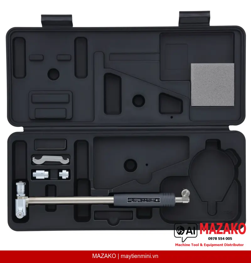 Đồng hồ đo lỗ 2 điểm tiếp xúc Mitutoyo 511-803 (60–100 mm)