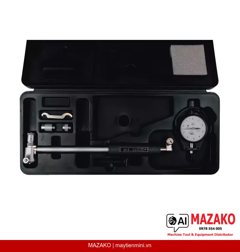 Đồng Hồ Đo Lỗ 2 Điểm Mitutoyo 511-853-20 (2,4–4\