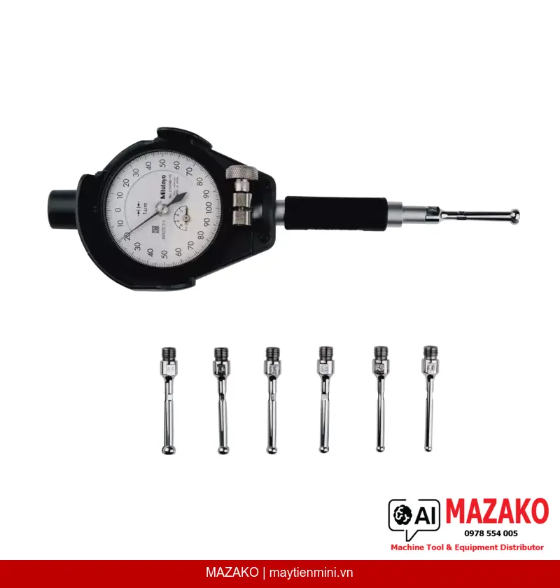 Đồng hồ đo lỗ 2 điểm tiếp xúc Mitutoyo 526-152-20 (3,7–7,3 mm)