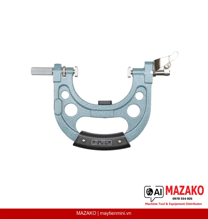 Đồng Hồ Snap Gauge Mitutoyo 201-104 (Không Kèm Đồng Hồ So) 75–100 mm