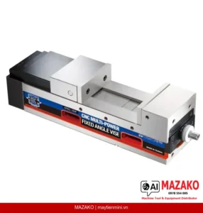 Ê Tô CNC Cường Lực Góc Cố Định Lắp Phía Trước HOMGE HPAC-160F – Lực Kẹp 5000kg