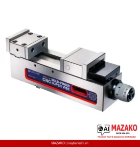 Ê Tô CNC Cường Lực Homge HPAQ-130 – Độ Mở 205mm, Lực Kẹp 5500kg