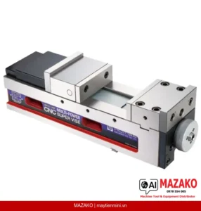 Ê Tô CNC Cường Lực Lắp Phía Trước HOMGE HPAQ-II-160F – Lực Kẹp 5000kg