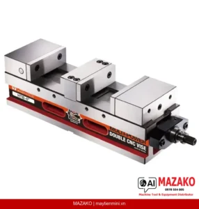 Ê Tô CNC Kép Cường Lực Homge HTB-6 – Kẹp 2 Phôi, Lực Kẹp 4500kg
