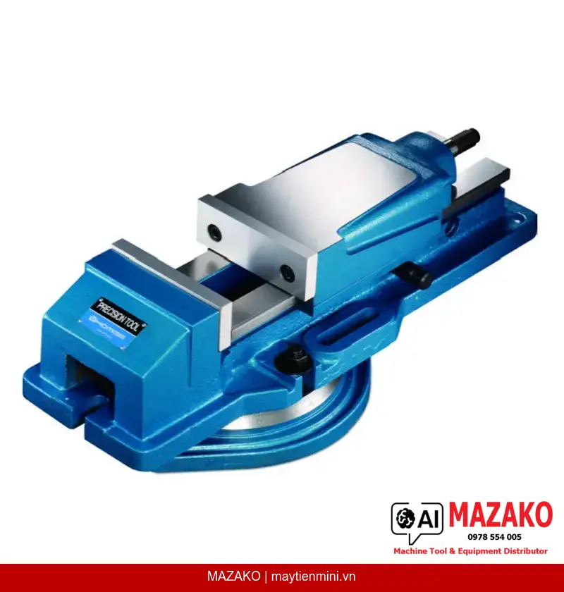 Ê Tô Thủy Lực Máy Phay Homge HH-125 – Lực Kẹp 3000kg