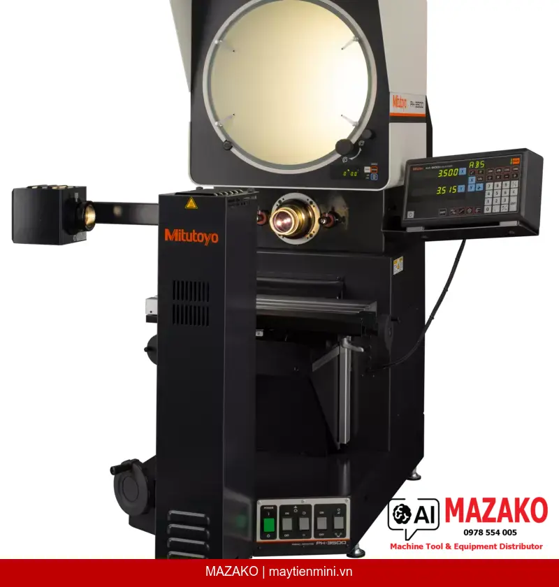 Máy Chiếu Biên Dạng Mitutoyo PH-3515F 172-868-12 – Phạm Vi Đo 254×152mm