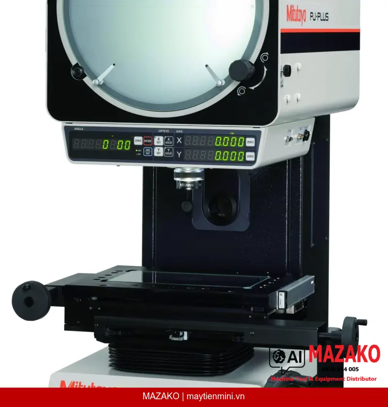 Máy chiếu biên dạng Mitutoyo PJ-P2010A (302-802-10) – Phạm vi đo 200x100mm
