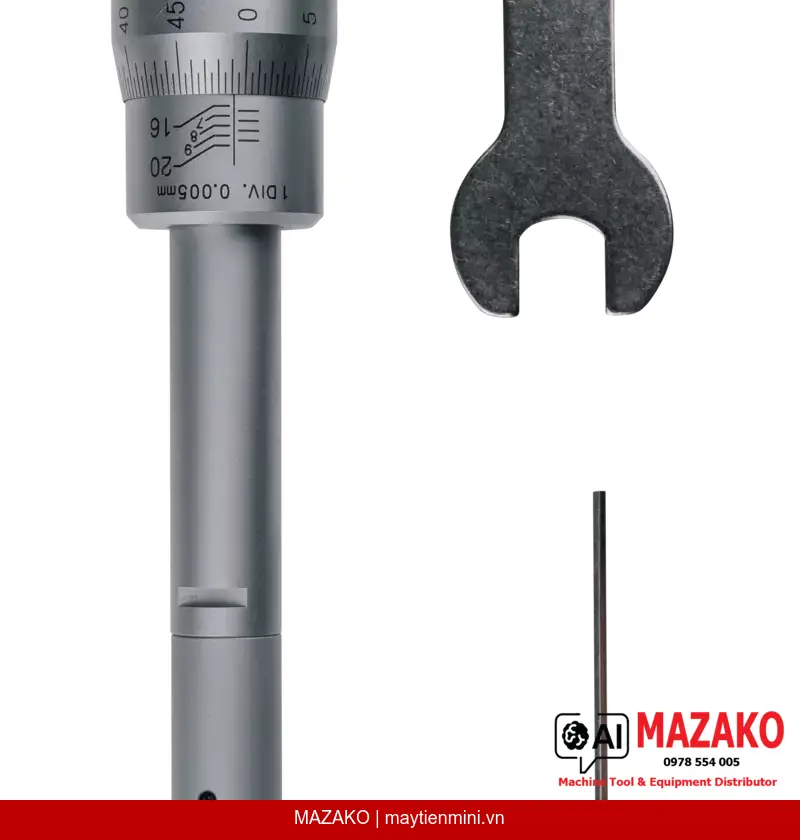 Panme Đo Lỗ 3 Điểm Mitutoyo 368-165 (16–20 mm)