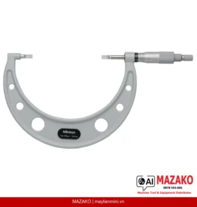 Panme Đo Lưỡi Dao Mitutoyo 122-105-10 (100–125 mm, Thép Cứng)