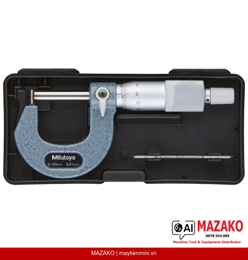 Panme Đo Thành Ống Mitutoyo 115-302 (0-25mm)