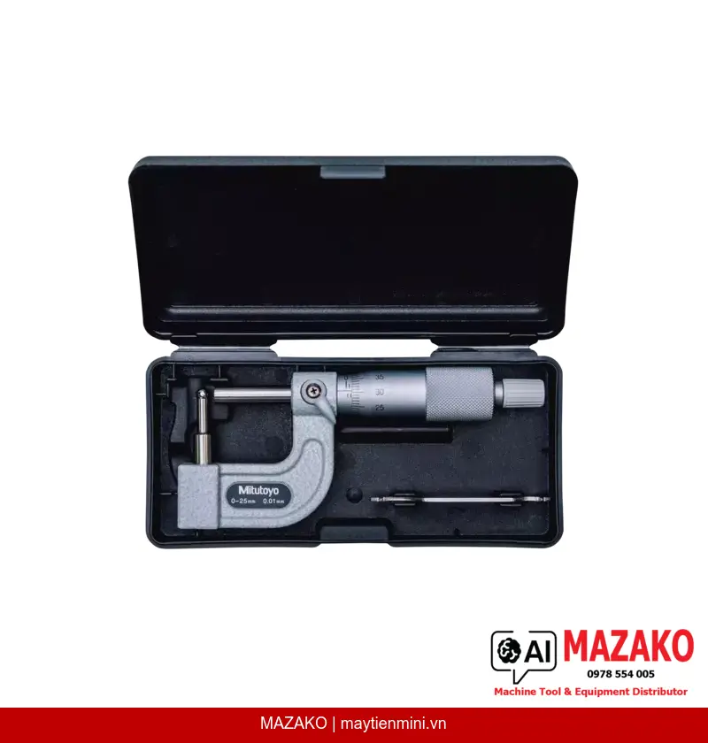 Panme Đo Thành Ống Mitutoyo 115-315 (0-25mm)