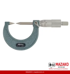Panme Đo Ngoài Đầu Nhọn Mitutoyo 112-225 (0-1 inch)