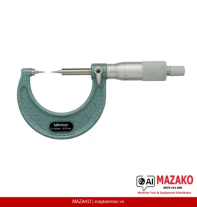 Panme Đo Ngoài Đầu Nhọn Carbide Mitutoyo 112-165 (0-25mm)