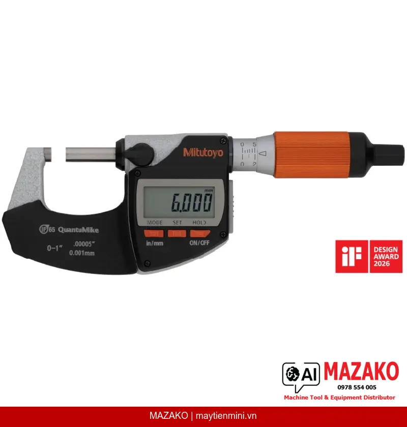 Panme Kỹ Thuật Số QuantuMike IP65 Mitutoyo 293-180-40