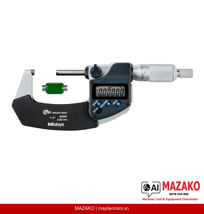 Panme Đo Ngoài Kỹ Thuật Số IP65 Inch/Metric Mitutoyo 293-331-30