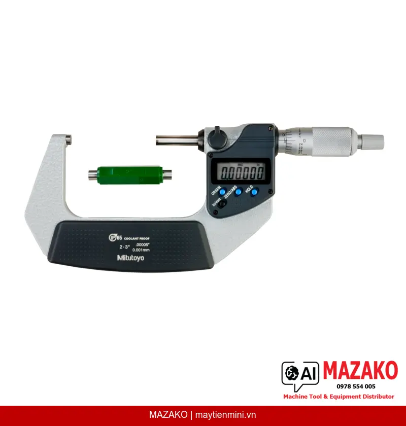 Panme Đo Ngoài Kỹ Thuật Số IP65 Inch/Metric Mitutoyo 293-342-30