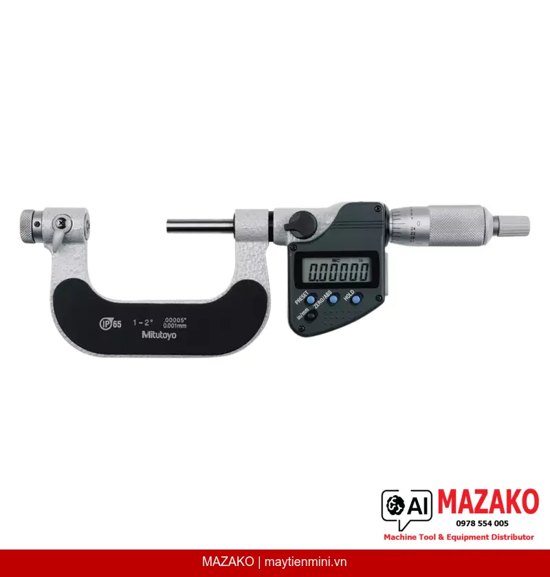 Panme đo ren kỹ thuật số IP65 Mitutoyo 326-352-30