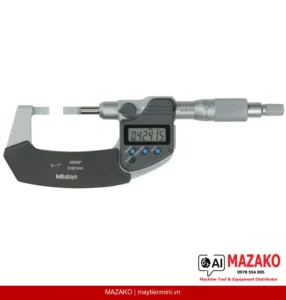 Panme đo lưỡi dao kỹ thuật số Mitutoyo 422-360-30, lưỡi 0,4mm, phạm vi 0–1\