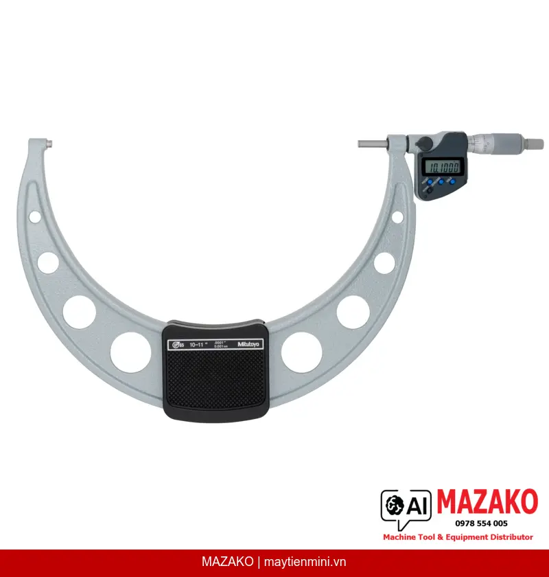 Panme đo ngoài kỹ thuật số IP65 Inch/Metric Mitutoyo 293-356-30