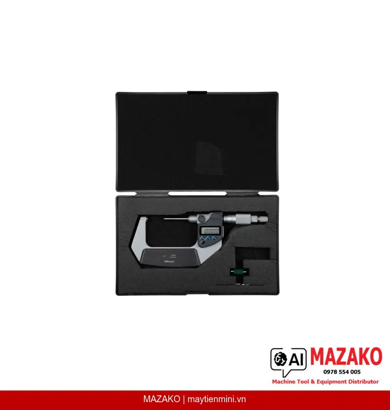 Panme Điện Tử Đầu Đo Không Xoay Mitutoyo 406-351-30 (Phạm Vi 1-2 inch