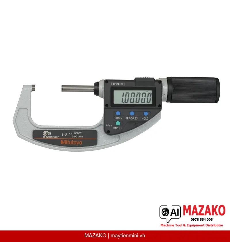 Panme Đo Ngoài Kỹ Thuật Số ABSOLUTE QuickMike Mitutoyo 293-677-20