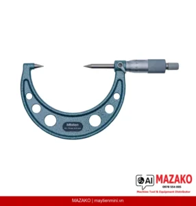Panme Đo Ngoài Đầu Nhọn Carbide Mitutoyo 112-215 (50-75mm)