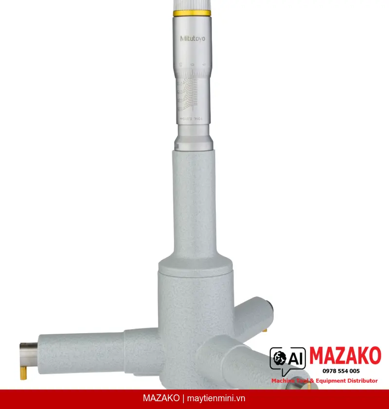 Panme đo trong 3 điểm Mitutoyo 368-178 (200–225 mm)