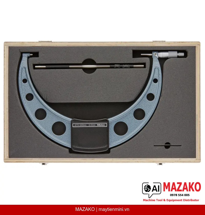 Panme Đo Ngoài Mitutoyo 103-148-10 Phạm Vi 275–300 mm