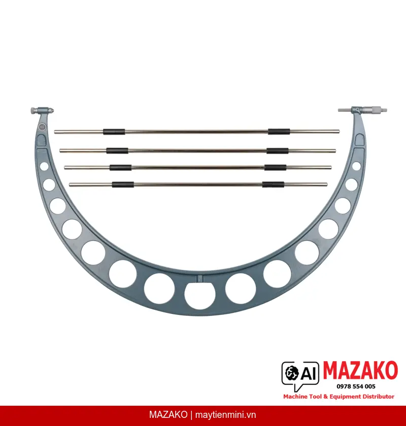 Panme Đo Ngoài Thay Được Đe Mitutoyo 104-146A (700-800 mm)