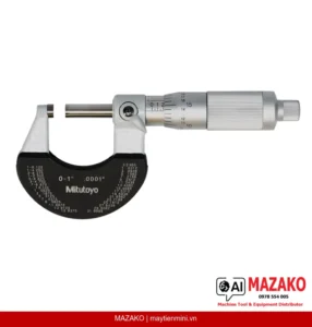 Panme Đo Ngoài Cơ Khí Mitutoyo 102-329-10 (0-1 inch, có tấm cách nhiệt)