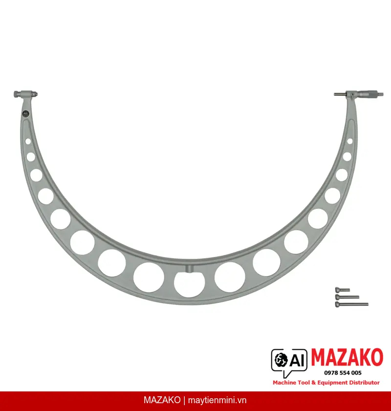 Panme Đo Ngoài Đầu Đe Thay Thế Mitutoyo 104-156 (28–32 inch)