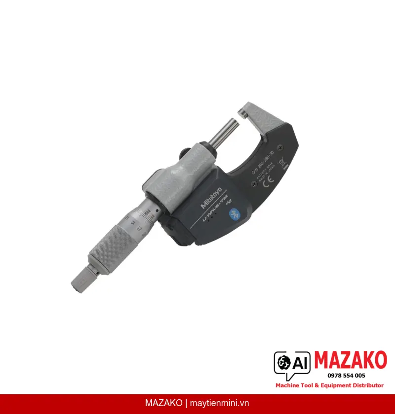 Panme Đo Ngoài Kỹ Thuật Số IP65 Mitutoyo 293-230-30 (0-25mm)