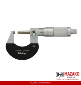 Panme Đo Ngoài Cơ Khí Mitutoyo 102-313 (0-25mm, 0.001mm)
